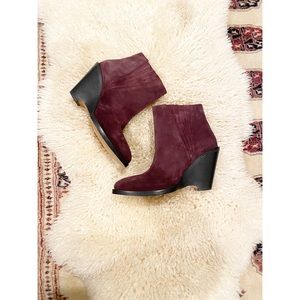 NWOT SEY Park Demi Wedge Bootie
